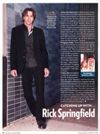 Catching Up With...Rick Springfield