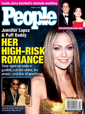  photo | Couples, Jennifer Lopez Cover, Super-Couples, Jennifer Lopez, Jerry Seinfeld, Jessica Sklar, Sean \P. Diddy\ Combs