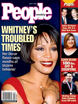  photo | Stars Behaving Badly, Whitney Houston Cover, Carnie Wilson, Carolyn Bessette Kennedy, John F. Kennedy Jr., Rudy Galindo, Whitney Houston