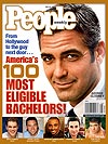 Celebrate Clooney's B-Day in PEOPLE Covers! | George Clooney Cover, Hottest Bachelors on Covers, Derek Jeter, Freddie Prinze Jr., George Clooney, Matt Damon