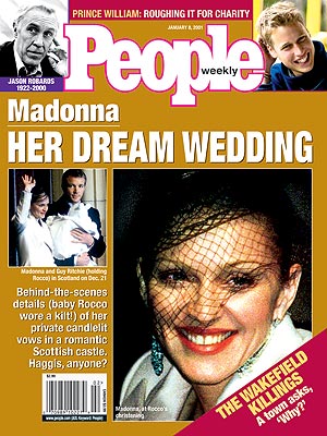  photo | Couples, Marriage, Weddings, 2000, 90s Music, Celebrity Wedding Albums, Madonna Cover, Guy Ritchie, Jason Robards, Madonna, Prince William