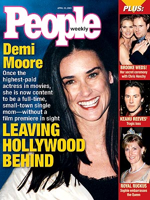  photo | Kids & Family Life, Demi Moore Cover, Brooke Shields, Chris Henchy, Demi Moore, Keanu Reeves, Sophie of Wessex