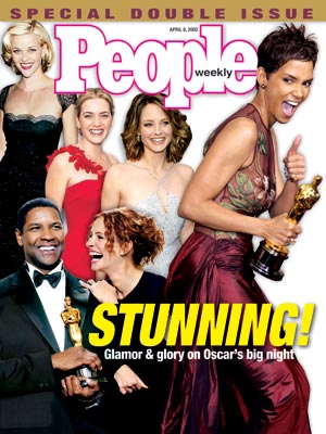  photo | Halle Berry Cover, Oscars On Covers, Denzel Washington, Halle Berry, Jodie Foster, Julia Roberts, Kate Winslet, Reese Witherspoon