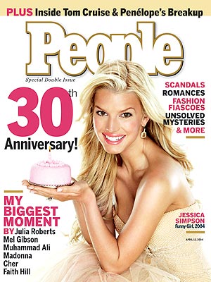  photo | 2000, Anniversary Issues, Jessica Simpson Cover, Jessica Simpson