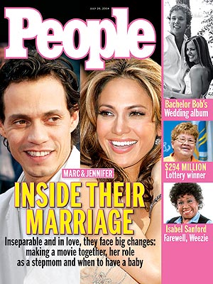  photo | Couples, Marriage, Celebrity Love Stories, Jennifer Lopez Cover, Marc Anthony Cover, Bob Guiney, Isabel Sanford, Jennifer Lopez, Marc Anthony, Rebecca Budig
