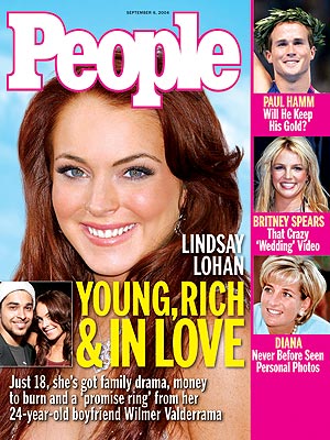  photo | Couples, Lindsay Lohan Cover, Teen Idols, Britney Spears, Lindsay Lohan, Paul Hamm, Princess Diana, Wilmer Valderrama