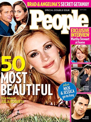  photo | Julia Roberts Cover, Most Beautiful on Covers, Julia Roberts