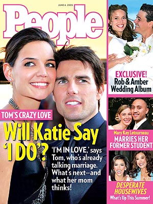 photo | Couples, Marriage, Katie Holmes Cover, Tom Cruise Cover, Real People Stories, Amber Brkich, Eva Longoria, Katie Holmes, Rob Mariano, Teri Hatcher, Tom Cruise