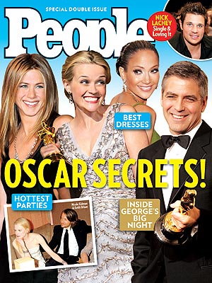  photo | George Clooney Cover, Jennifer Aniston Cover, Jennifer Lopez Cover, Oscars On Covers, Reese Witherspoon Cover, George Clooney, Jennifer Aniston, Jennifer Lopez, Keith Urban, Nick Lachey, Nicole Kidman, Reese Witherspoon