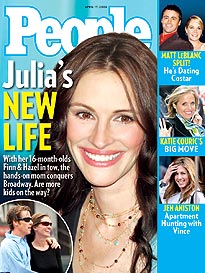 Julia Takes Center Stage