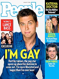 Lance Bass 'I'm Gay'