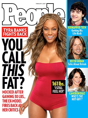  photo | 2000, Bodywatch, Celeb Curves, Show Some Skin, Models, Tyra Banks Cover, Cameron Diaz, Keith Urban, Shawn Hornbeck, Tyra Banks