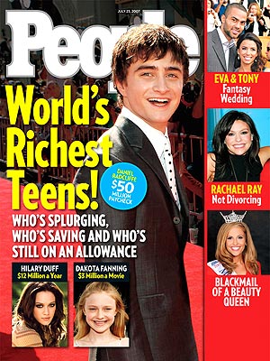  photo | Moppets: Kid Stars, Teen Idols, Dakota Fanning, Daniel Radcliffe, Eva Longoria Parker, Hilary Duff, Rachael Ray, Tony Parker