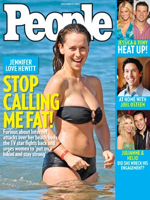  photo | Bodywatch, Celeb Curves, Jennifer Love Hewitt Cover, Show Some Skin, Helio Castroneves, Jennifer Love Hewitt, Jessica Simpson, Joel Osteen, Tony Romo