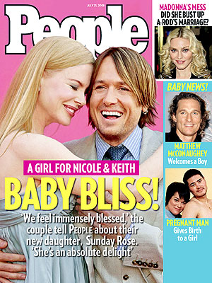  photo | Babies, Keith Urban Cover, Nicole Kidman Cover, Keith Urban, Madonna, Matthew McConaughey, Nicole Kidman