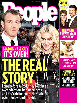  photo | Divorced, Madonna Cover, Guy Ritchie, Madonna, Sarah Palin