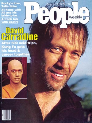  photo | Substance Abuse, David Carradine Cover, Starting Over, David Carradine