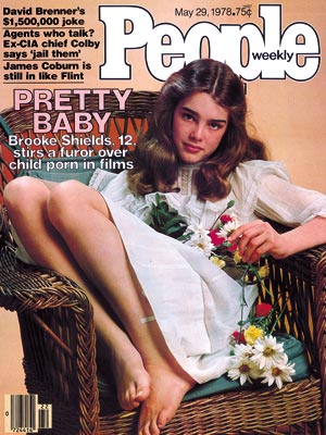  photo | 1970, Brooke Shields Cover, Growing Up on the Cover, When They Were Young, Hollywood Heyday, Brooke Shields