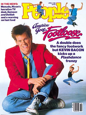  photo | Trends, Footloose, 1980, Kevin Bacon Cover, Movies On Covers, Kevin Bacon