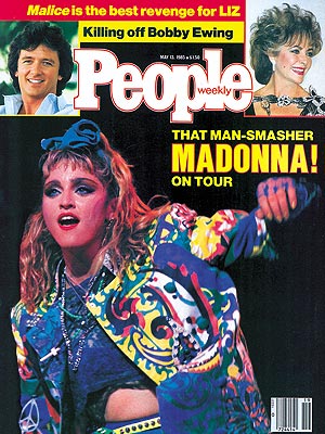  photo | Madonna Cover, Elizabeth Taylor, Madonna, Patrick Duffy