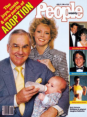  photo | Adoption, Ed McMahon Cover, Hot Dads, Proud Papas, Ed McMahon, Elizabeth Taylor, Tony Danza, Victoria McMahon