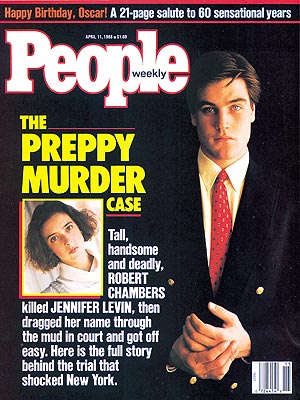  photo | Murder, Famous Trials, Robert Chambers Cover, True Crime, Jennifer Levin, Robert Chambers