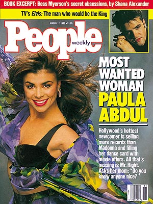  photo | 1990, 90s Music, Most Wanted Woman, Paula Abdul Cover, Michael St. Gerard, Paula Abdul