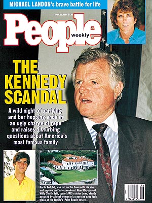  photo | Scandals & Feuds, Sex Scandals, Sexual Abuse, Ted Kennedy Cover, The Kennedys, Michael Landon, Ted Kennedy, William Kennedy Smith
