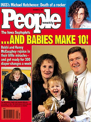  photo | Kids & Family Life, Miracle Babies, Gripping News Stories, McCaugheys Cover, Real People Stories