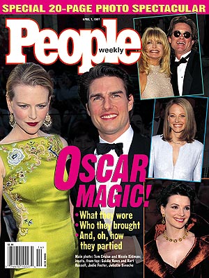  photo | Couples, Nicole Kidman Cover, Oscars On Covers, Tom Cruise Cover, Goldie Hawn, Jodie Foster, Juliette Binoche, Kurt Russell, Nicole Kidman, Tom Cruise