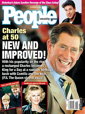  photo | Prince Charles Cover, The British Royals, Adam Sandler, Camilla Parker Bowles, Prince Charles, Prince Harry, Prince William