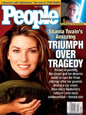  photo | Famous Family Tragedies, 90s Music, Musical Hitmakers, Shania Twain Cover, Ewan McGregor, Shania Twain