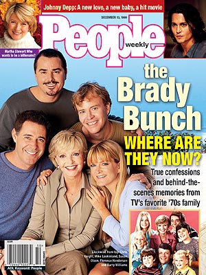  photo | ABC, The Brady Bunch, Barry Williams Cover, Christopher Knight Cover, Mike Lookinland Cover, Susan Olsen Cover, TV on Covers, Where Are They Now?, Barry Williams, Chris Knight, Christopher Knight, Eve Plumb, Florence Henderson, Johnny Depp, Martha Stewart, Maureen McCormick, Mike Lookinland, Robert Reed, Susan Olsen