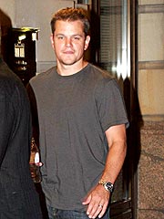 Caught in the Act! | Matt Damon
