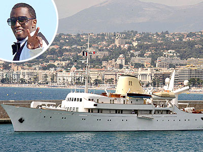 p diddy boat