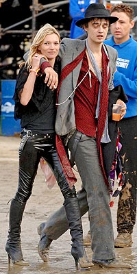 photo | Kate Moss, Pete Doherty