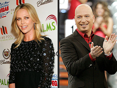  photo | Charlize Theron, Howie Mandel