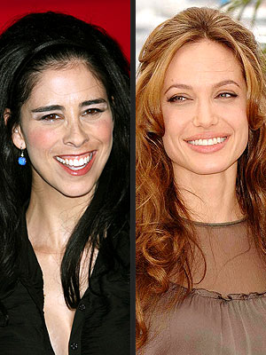  photo | Angelina Jolie, Sarah Silverman