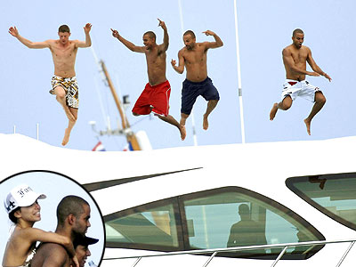 JUMP FOR HER LOVE photo | Eva Longoria Parker, Tony Parker
