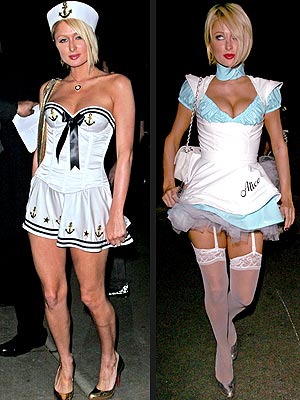 Sexy Halloween Costumes on Silly  Sexy  Cool   Star Halloween Costumes    Paris Hilton   Parties
