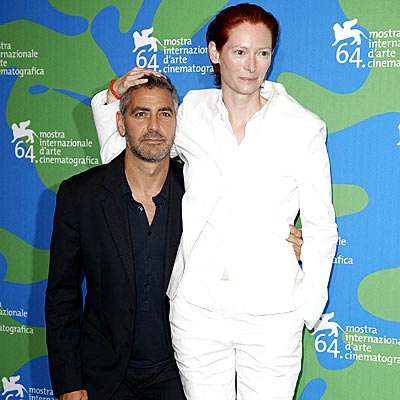 GEORGE & TILDA  photo | George Clooney, Tilda Swinton