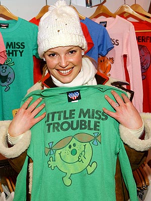 LITTLE MISS CHEEKY  photo | Katherine Heigl