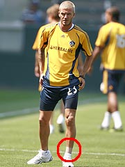 David Beckham's U.S. Soccer Debut Delayed? | David Beckham