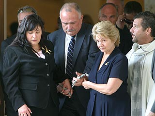 Mourners Remember Chris Benoit's Wife and Son