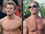 Whose Chest Is Best? Vote! | David Beckham, Ian Ziering