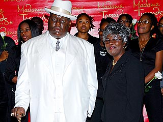 Notorious B.I.G.'s Mom Gets First Look at Wax Tribute