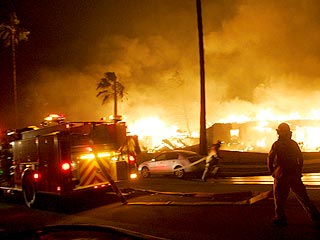 Wildfire In California