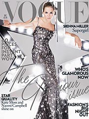 Hippie Chick Sienna Miller Goes Glam for British Vogue | Sienna Miller