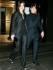 Katie Holmes in Heels Hours After Marathon | Katie Holmes, Tom Cruise