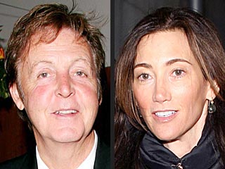  Paul McCartney and Nancy Shevell